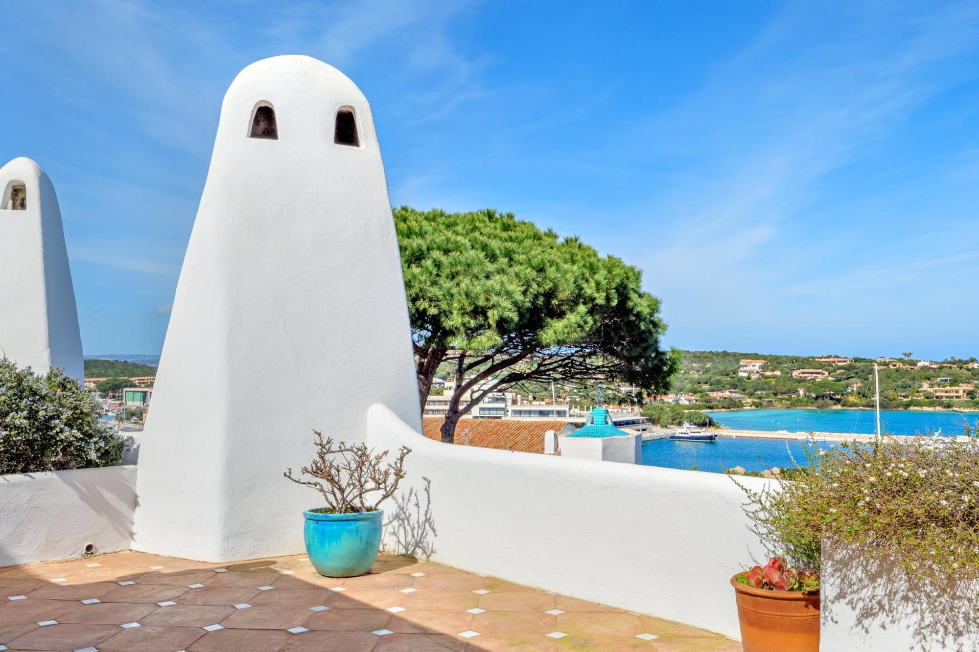 Вилла Terrazza Sul Mare A Порто-Черво Экстерьер фото