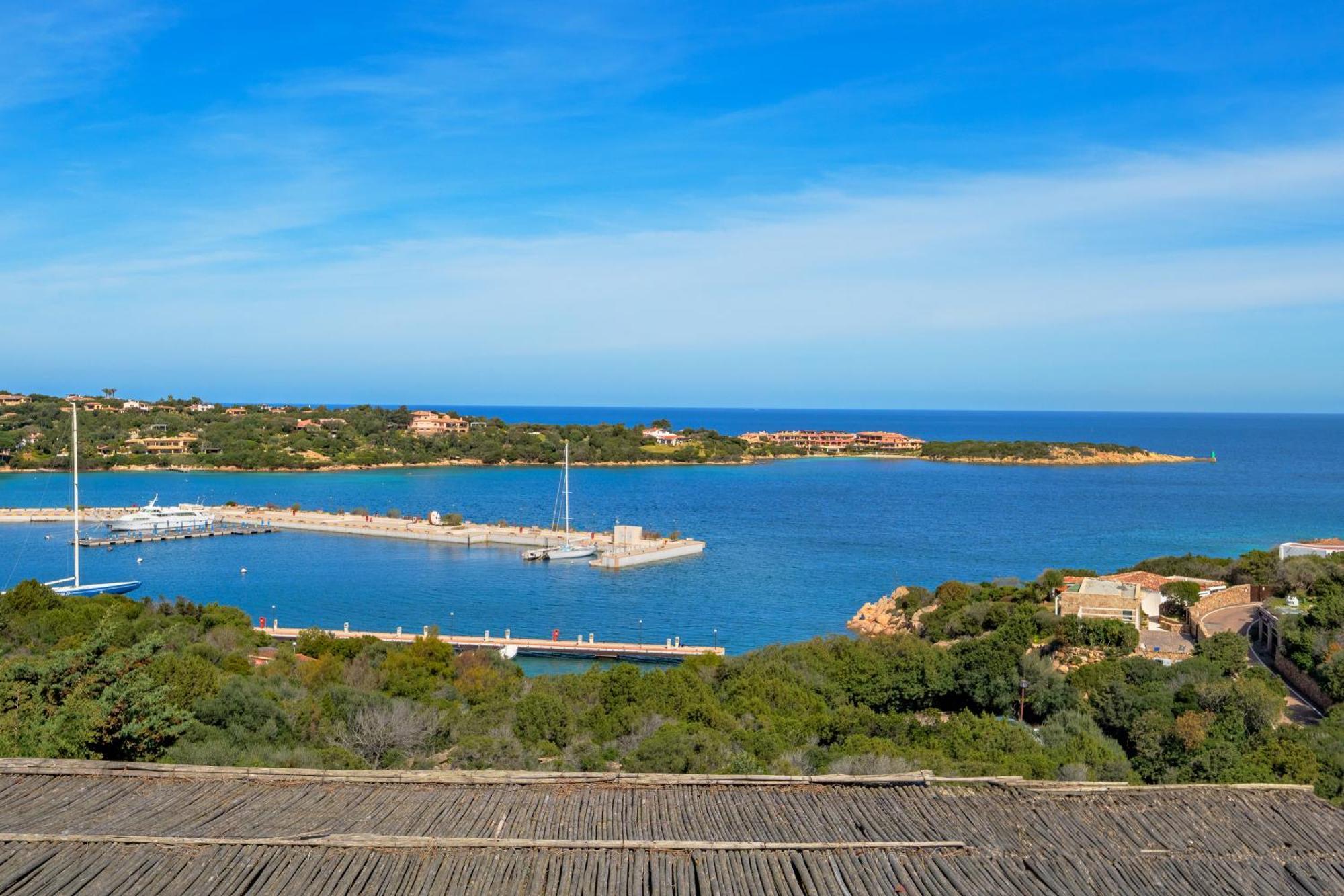Вилла Terrazza Sul Mare A Порто-Черво Экстерьер фото